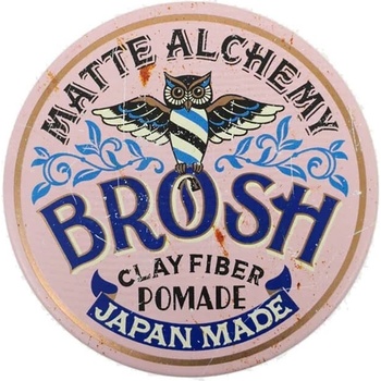 Matný styling na vlasy BROSH Mini Clay Fiber pomade 40 g