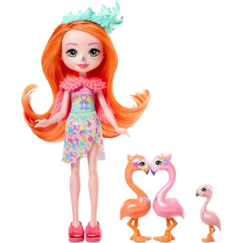 Mattel Enchantimals Sunshine Beach Florinda Flamingo HRX85