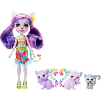 Mattel Enchantimals Sunshine Beach Lorinda Lemur HRX86