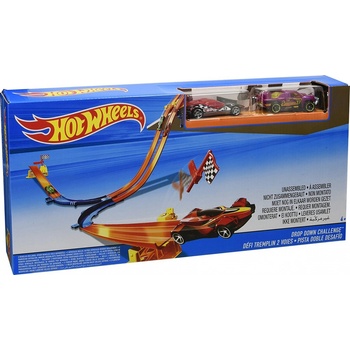 Mattel Hot Autodráha Wheels Dvojitý sjezd