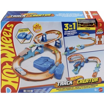 Mattel Hot Wheels Track Creatir nabušená sada s boosterem