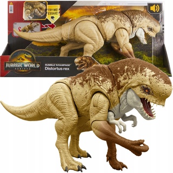 MATTEL JURSKÝ SVĚT DINOSAURUS DISTORTUS REX