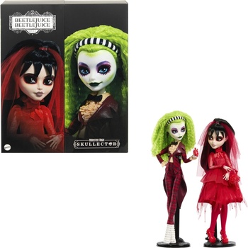Mattel Monster High Beetlejuice & Lydia Deetz Skullector