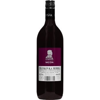 Matyšák Frankovka modrá 12,5% 1 l (holá láhev)