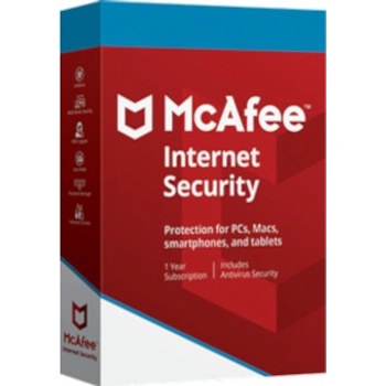 McAfee Internet Security 5 lic. 1 rok (MIS-1Y5D)