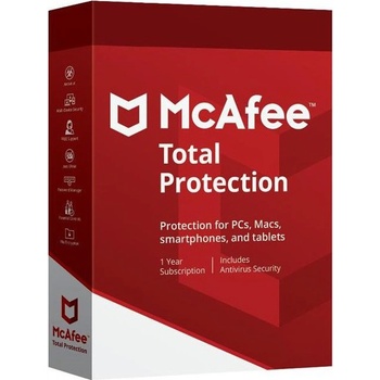 McAfee Total Protection 5 lic. 1 rok (MCT51)
