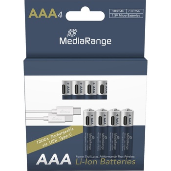 MediaRange 500 mAh MRBAT160 4ks