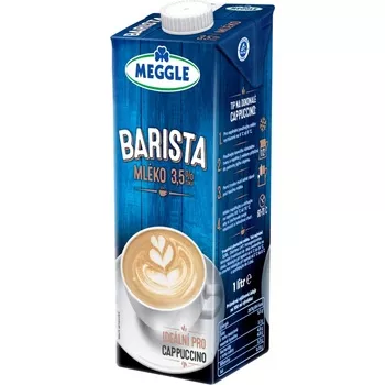 Meggle Barista Trvanlivé plnotučné mléko 3,5% 1 l