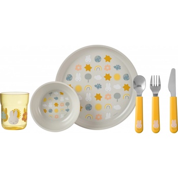 Mepal Dětská jídelní sada Mio Miffy Explore 6 ks