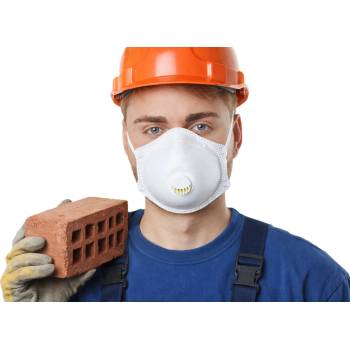 Mezorrison 10x Prémiový respirátor FFP3 Bílý s ventilem