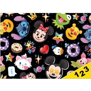 MFP paper Desky na číslice Emoji Disney