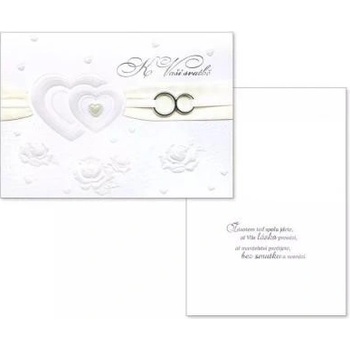 MFP Přání svatební CN 432 s textem