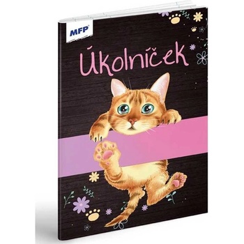 MFP úkolníček A6 Kočka