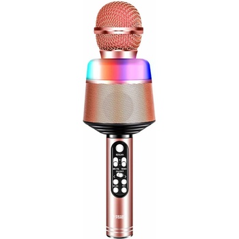 MG Sing Pro Bluetooth karaoke mikrofon s reproduktorem růžový