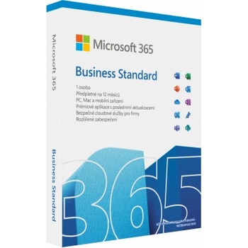 Microsoft 365 Business Standard, pro malé i velké podniky(bez Teams) (CFQ7TTC0LDPB:000F:P1Y:Y)