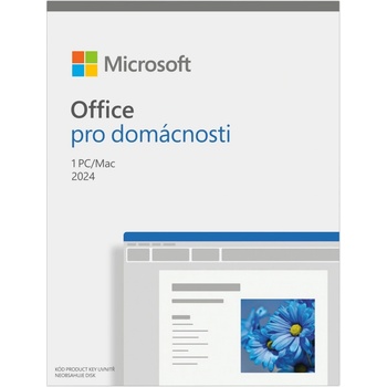 Microsoft Office 2024 pro domácnosti CZ krabicová verze EP2-06834 nová licence