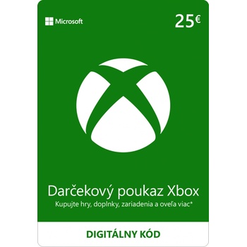 Microsoft Xbox Live dárková karta 25 €