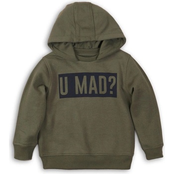 Minoti KB FLEECE HOODY Mikina chlapecká s kapucí khaki