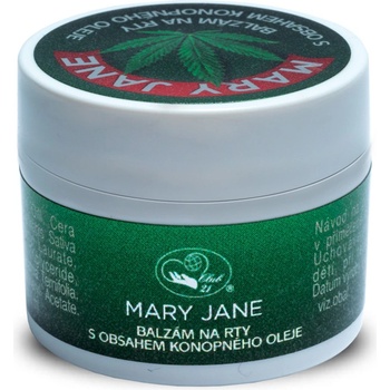 Missiva Mary Jane balzám na rty s obsahem konopného oleje 4,5 ml