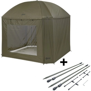 Mivardi Deštník Session Umbrella XL a Sada Stabilizačních Tyčí