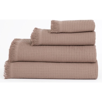 MKLuzkoviny vaflová osuška 70 x 140 cm florencia mocha mousse