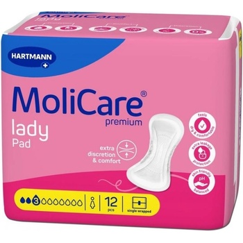 MoliCare Lady Pad 3 kapky 12 ks