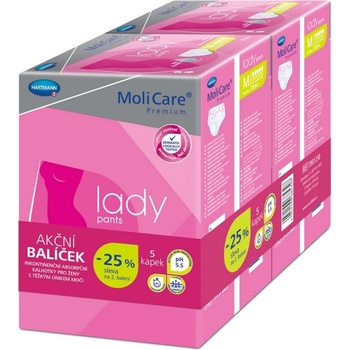 MoliCare Lady Pants 5 kapek vel. L Duopack 2 x 7 ks