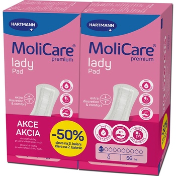 MoliCare LadyPad 0,5 kapky Duopack 2 x 28 ks