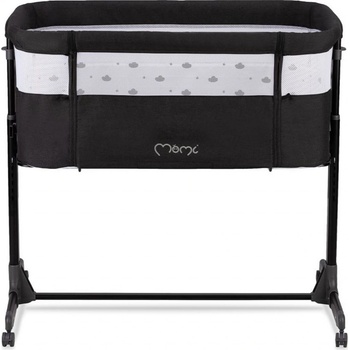 MoMi Revo Přídavná Postýlka 2v1 Tmavě Šedá