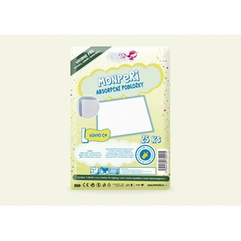 MonPeri MonPeri Absorpční podložky L 60x90cm 25ks