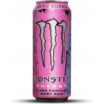 Monster Energy Ultra Fantasy Ruby Red 0,5 l