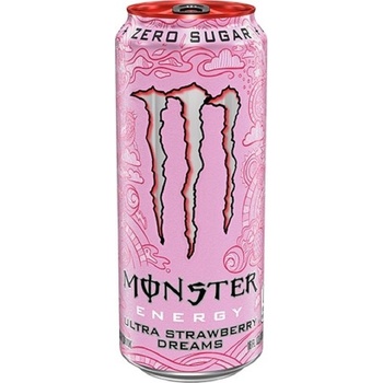 Monster Ultra Strawberry Dreams Zero 0,5 l