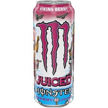 Monster Viking Berry sycený energetický nápoj 0,5 l
