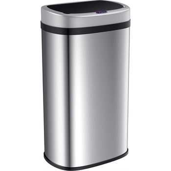 Monzana Odpadkový koš se senzorem 105482 50 l stříbrný