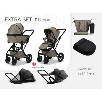 Moon PIÚ Extra set Black matt Mud 2025