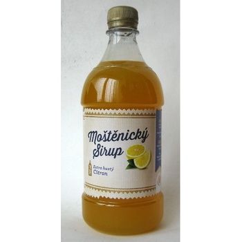 Moštěnický sirup Citron 0,7 l