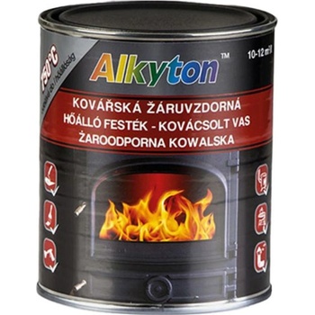Motip Dupli ALKYTON ŽÁRUVZDORNÁ BARVA do 750°C 0,25L černá