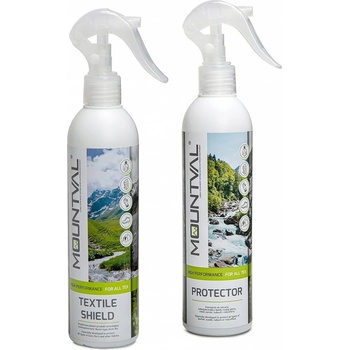 Mountval Protector Set sada impregnací na boty a trekové oblečení