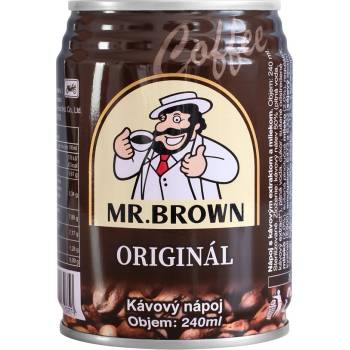 Mr. Brown ledová káva plechovka 240 ml