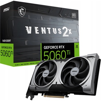 MSI GeForce RTX 5060 Ti 16G VENTUS 2X OC PLUS