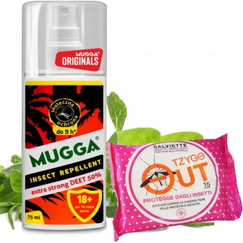 Mugga Repelent spray 50% Deet 75 ml