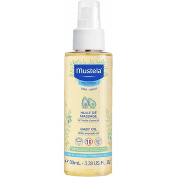 Mustela Bébé Baby Oil hydratační masážní olej pro děti od narození 100 ml