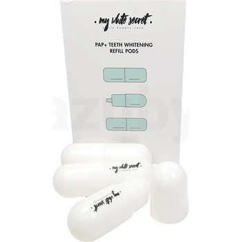 My White Secret PAP Teeth Whitening Gel náhradní náplně 3x 30 ml