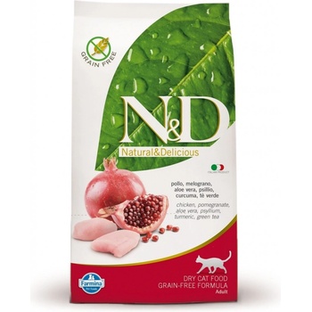 N&D GF Cat Neutered Chicken&Pomegranate 10 kg