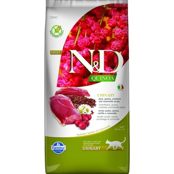 N&D GF Quinoa CAT Urinary Duck & Cranberry 5 kg