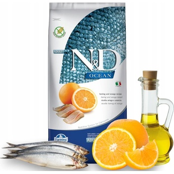 N&D Ocean Adult Cat Herring & Orange 1,5 kg