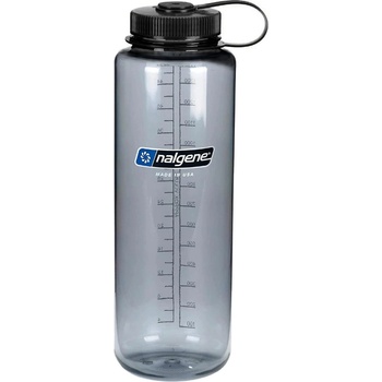 Nalgene Wide Mouth Grey Sustain/w Blck cap 1500 ml