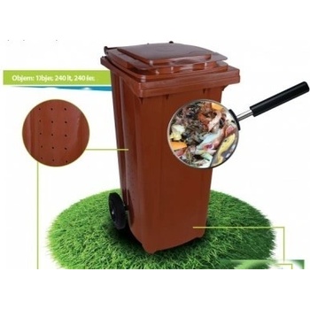 Naodpad popelnice 240 l na bioodpad