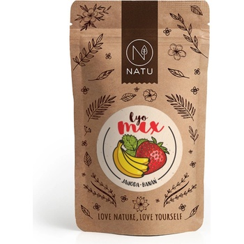 NATU Lyo mix jahoda a banán 40 g