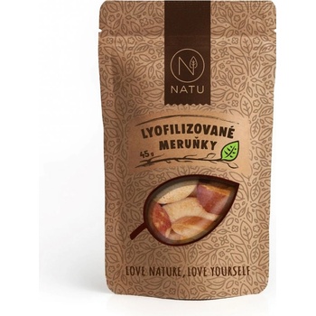 NATU Lyofilizované meruňky 45 g